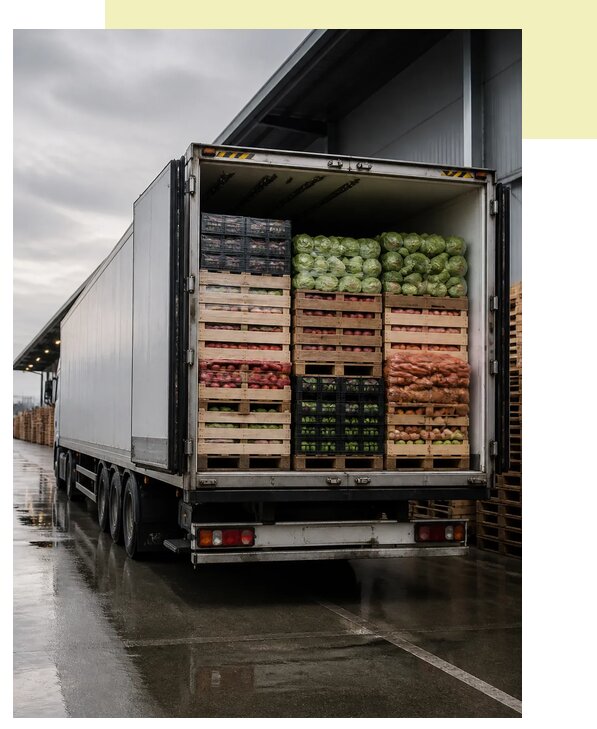 Перевозка плодоовощной продукции в Сергиева Посад по цене от 5117 р. | Агросервис-Сгп