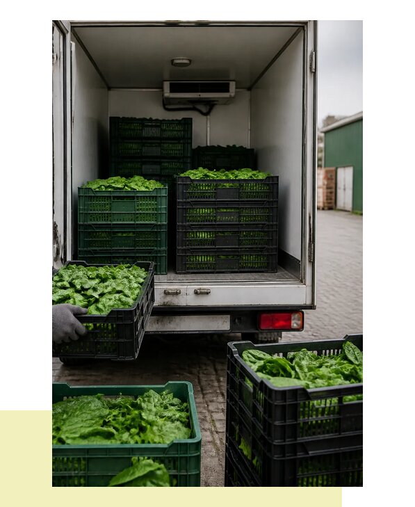 Перевозка шпината в Сергиева Посад с сохранением свежести продукции
